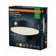image 3 of OSRAM ENDURA Style Tossa Solar Wall Light Sensor 3000K Black