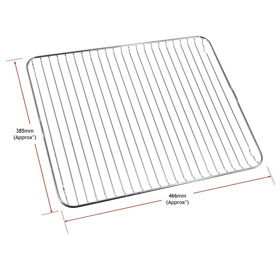 image 1 of Zanussi Oven Grill Shelf 466 x 385 mm ZOP ZOB ZOH ZOC ZKC ZOK ZKG ZKK