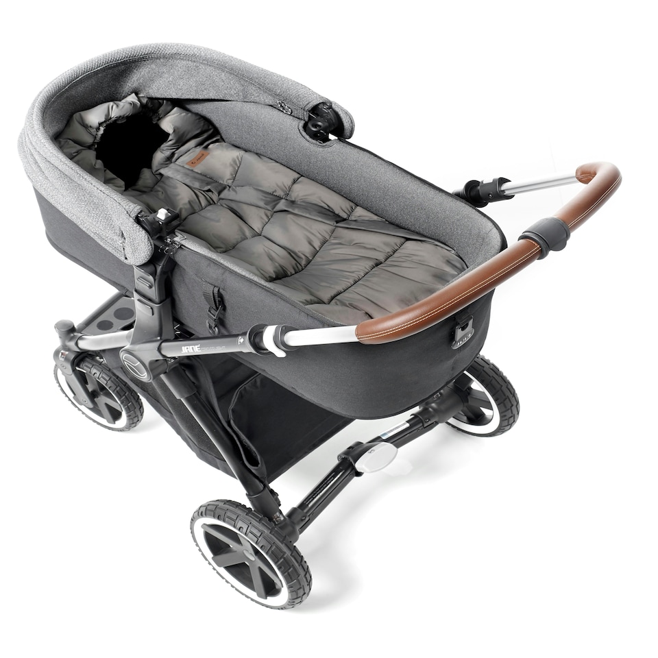image 1 of Jane Evolute Universal Footmuff for Carrycots, Infant Car Seats, and Pushchairs Pink | Pale