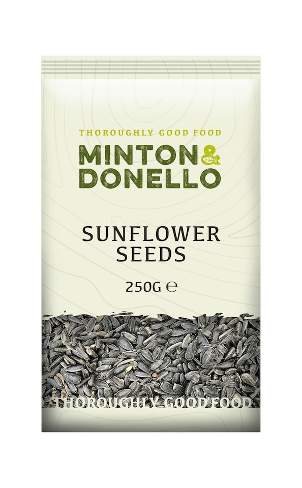 image 1 of Minton & Donello Sunflower Seeds 6 x 250g
