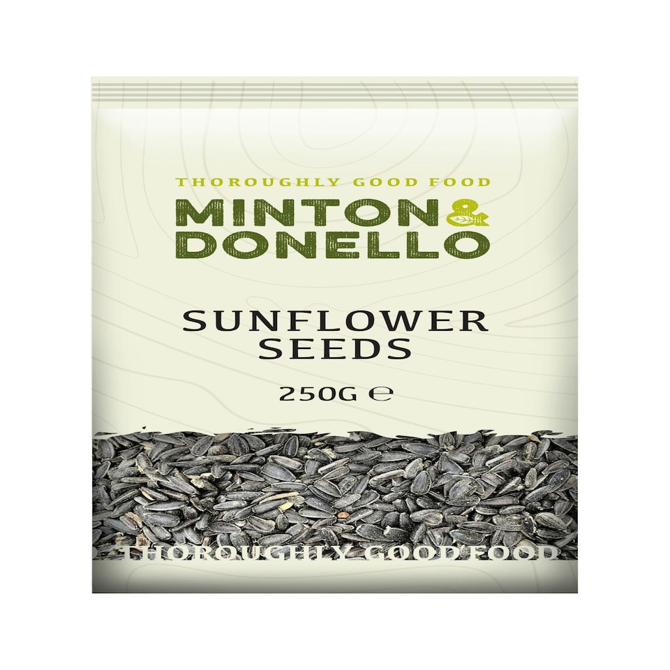 image 1 of Minton & Donello Sunflower Seeds 6 x 250g