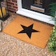 image 5 of Nicola Spring Coir Door Mat - 90 x 60cm - Black Star