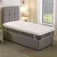image 3 of Warmer Extreme 2-Inch Memory Foam Mattress Topper | White | Small Single