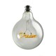 image 2 of ValueLights Vintage Style 2w LED BC B22 Bayonet Cap Word Script Dream Design Clear Light Bulb - Dream