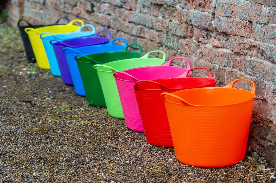 image 1 of Red Gorilla - Gorilla Tub Small 14L - Flexible Multi-Use Bucket | Orange