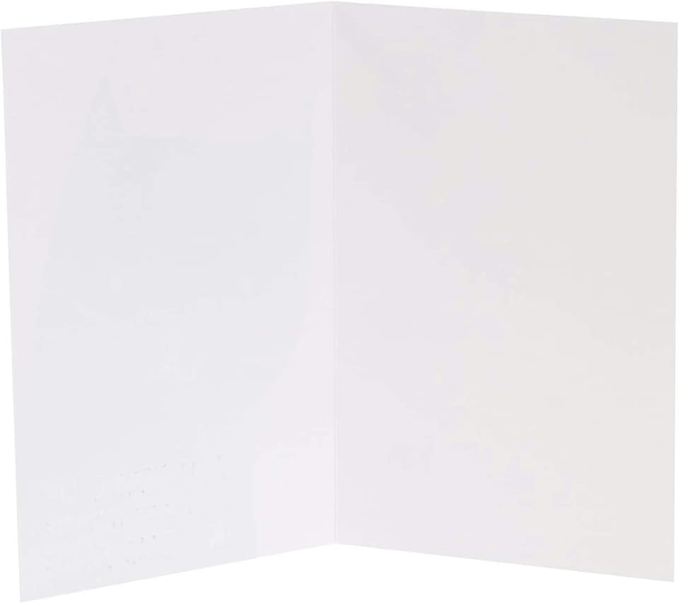 image 1 of Black Cat Design Blank Birthday Card