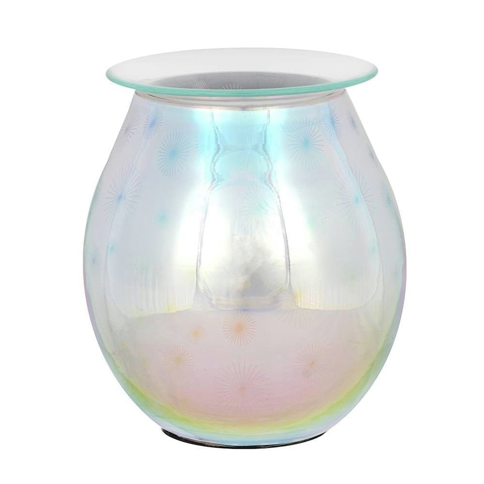 image 1 of Something Different Starburst Electric Oil Burner (UK Plug) - Transparent - One Size