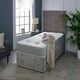 image 2 of Nebraska Tufted Hybrid Mattress - Soft Feel Cool Touch Quilted Sleep Surface Grey | Single