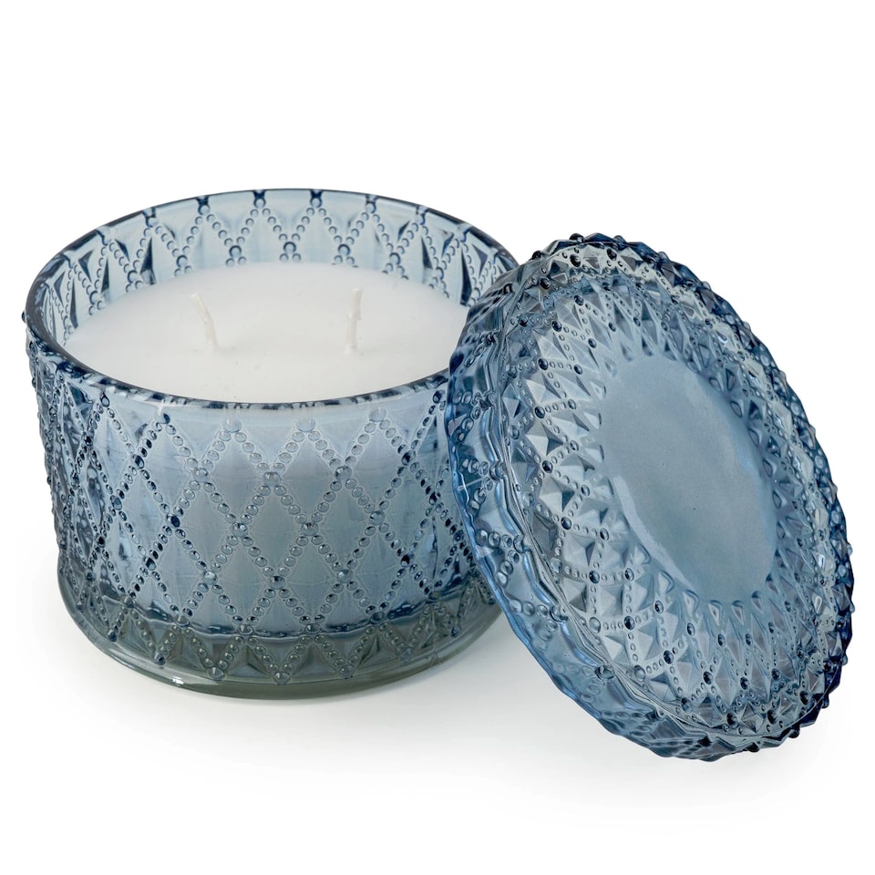 image 1 of Tianshui Luxury 2-Wick Glass Decorative Candle
