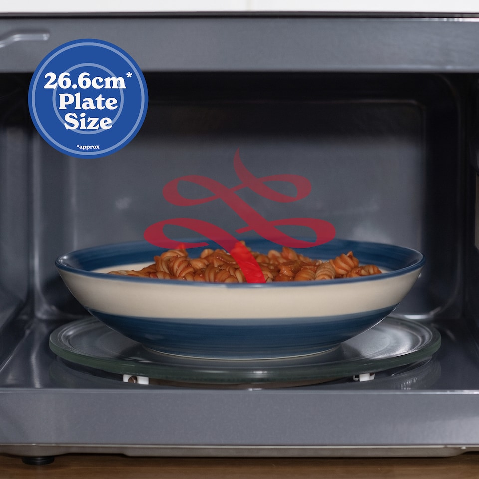 image 1 of Russell Hobbs Manual Microwave Eden 17L with 5 Power Levels Black RHMM725B