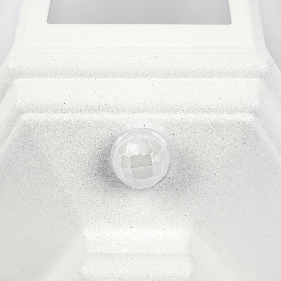 image 1 of ValueLights Kayleigh White Outdoor Wall Lantern