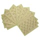 image 2 of 10pc Assorted Sandpaper Sanding Sheets for Metal Wood Plastic Medium 100 Grit