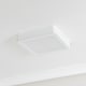 image 2 of ValueLights Lacey White Square IP44 Integrated LED Recessed Bathroom Ceiling Light | White