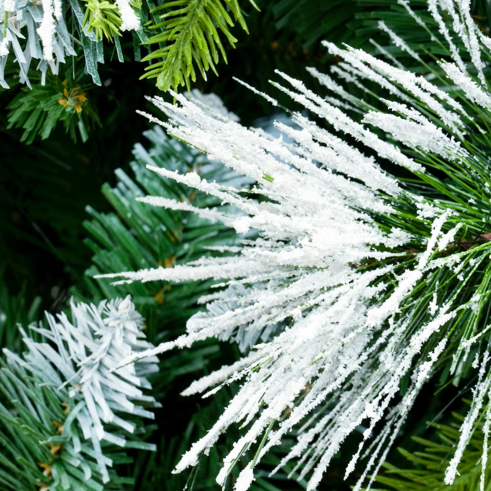 image 1 of Christmas Tree World  9ft/270cm Snowy Scots Pine Christmas Tree