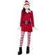 image 1 of Elves Behavin´ Badly Womens/Ladies Elf Christmas Costume - Red/White - S S