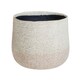 image 1 of Celeste Planter - Ceramic - L21 x W26 x H26 cm - Cream White