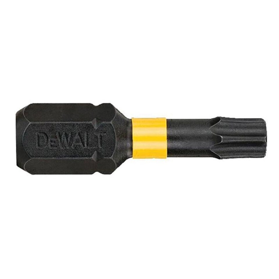 Dewalt Power Tools Impact Torsion Bits, Torx - Multi Colour - TX25 25mm Pack of 5