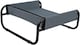 image 5 of Actiaspet Elevated Dog Bed Steel Frame Raised Pet Cot Black or Grey (Grey, Small)