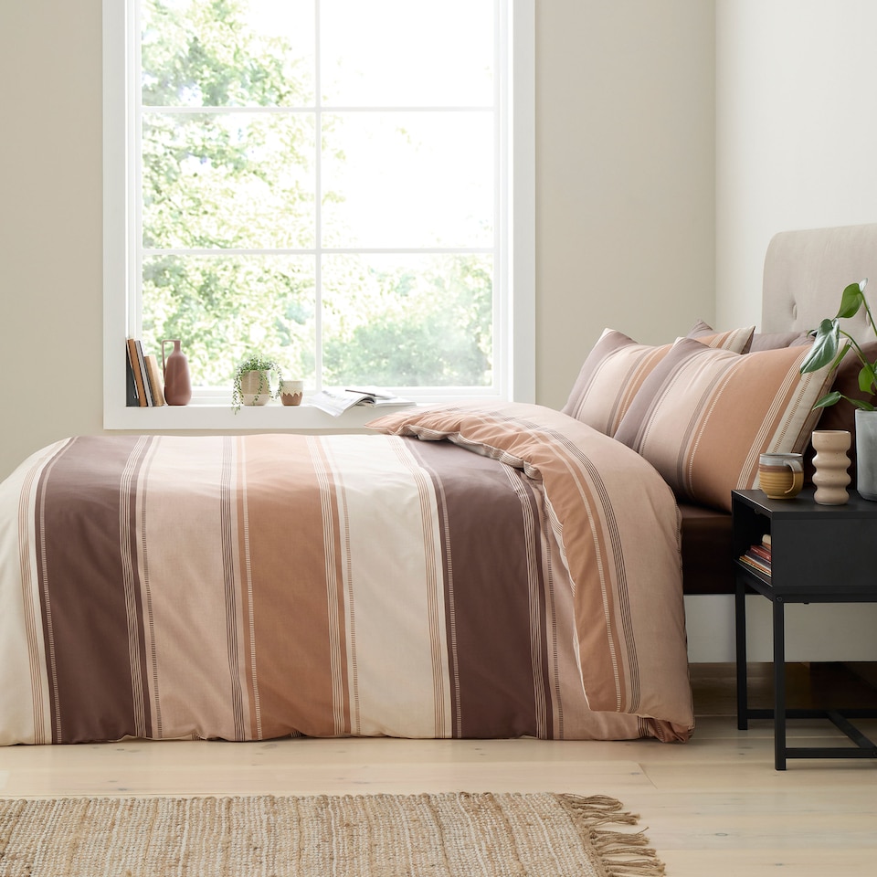 image 1 of Fusion Betley Duvet Cover Set Natural