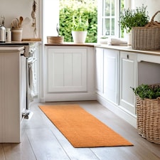 Nicoman Synthetic Coir Kitchen and Hallway Runner Rug | Brown