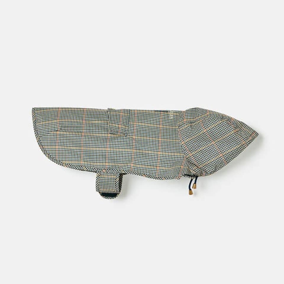 image 1 of Joules Henson Check Medium Packaway Dog Jacket