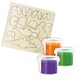 image 2 of SES Creative  Dinosaurs Wooden Skeletons Dough