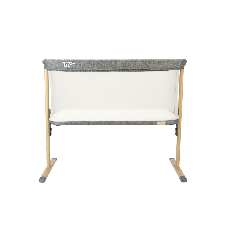 image 1 of Tutti Bambini ZiZee Essential Crib - Oak/Charcoal