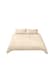 image 1 of Living and Home 3Pcs Duvet Cover and Pillowcases Bedding Set, Super King- Coffee Brown | Brown | Coffee Brown | Super King