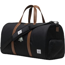 Herschel Novel Recycled Duffle Bag - Solid Black - One Size Black | One Size