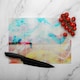 image 2 of Beach View Cliffs Glass Chopping Board | Multi