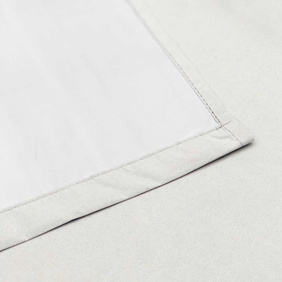 image 1 of Homescapes Blackout Curtain Lining Pair 3-Pass Coating - 64 x 52 Inches | Grey | Grey