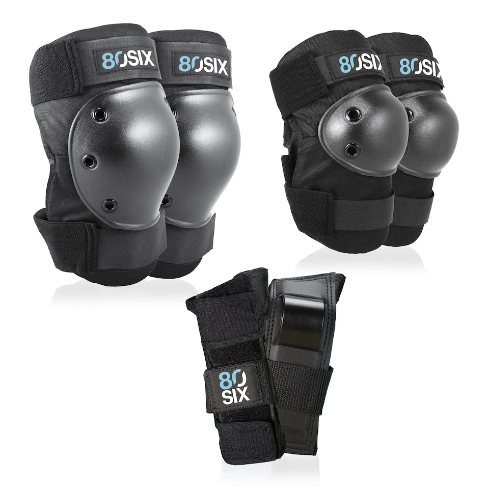 image 1 of Kids Multi Sport Pad Set Black 14+