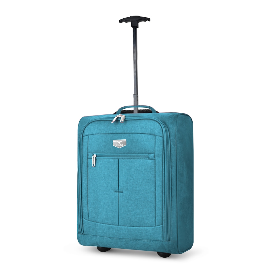 image 1 of Lugg Single Trolley Soft Cabin Bag 45x36x20cm Lightweight Hand Luggage