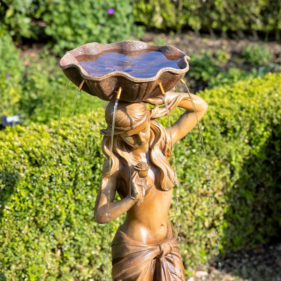 image 1 of Naiades Figurine & Surround Water Feature 119cm