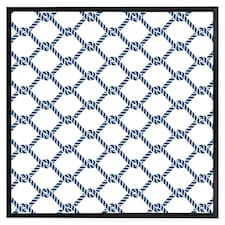 Navy chainlink rope (Picutre Frame) Black | S