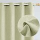 image 2 of Mint Green Lined Blackout Eyelet Curtains - 46 x 63 Inch Drop - Pair | Green | One Size