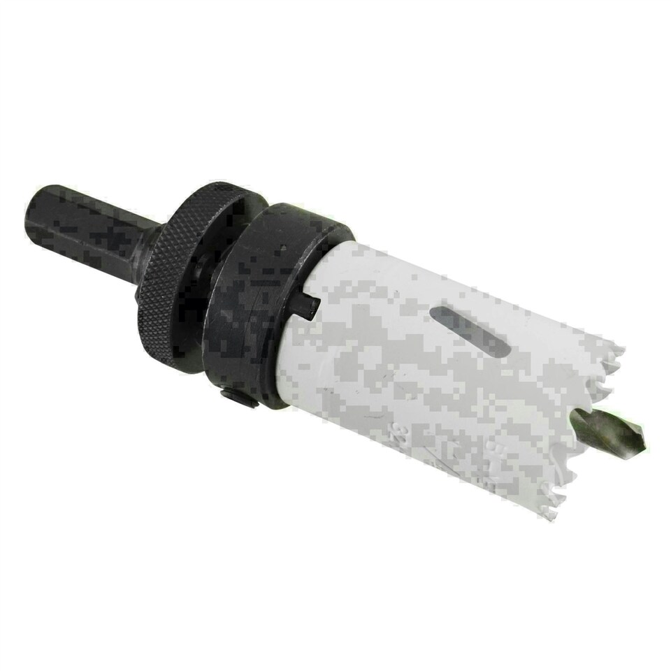image 1 of 32mm HSS Hole Saw Holesaw Bi-Metal Blade Cutter Drill And Drill Adaptor Arbor