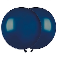 Navy Dark Blue Biodegradable Latex Balloons 48cm / 19 in - Pack of 25