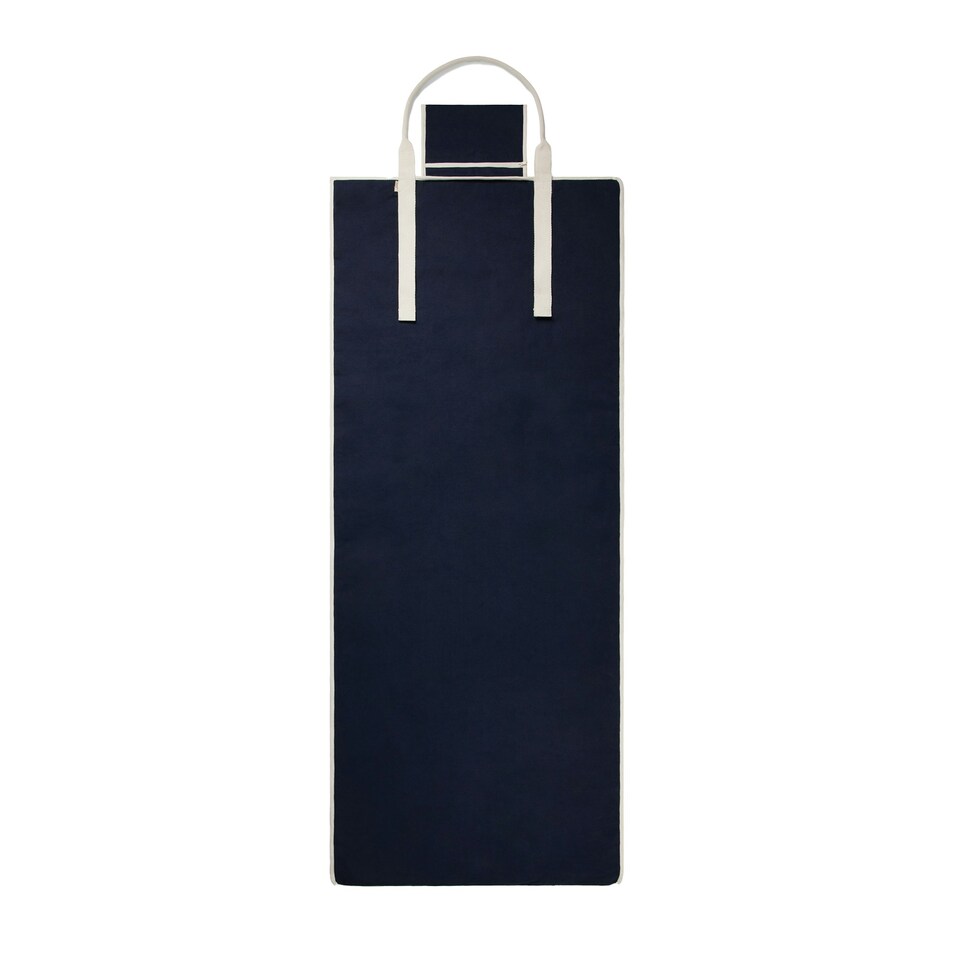 image 1 of Vinga Volonne Aware Recycled Canvas Beach Mat - Blue - 0.5cm x 180cm x 70cm | Blue | 0.5cm x 180cm x 70cm