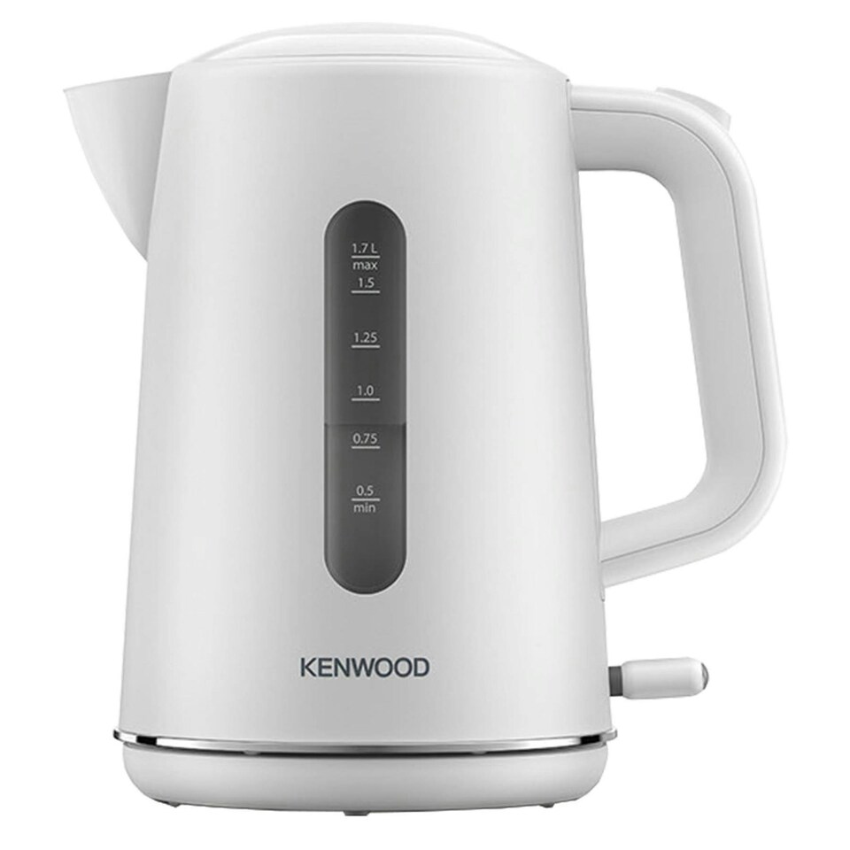 image 1 of Kenwood Abbey Lux 1.7 Kettle & 2 Slice Toaster Set, White
