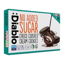 Diablo No Added Sugar Chocolate Cream Cookies 136g