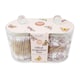 image 2 of Danielle Creations Butterfly Filled Organiser Jars Set of 2 & Cotton Buds