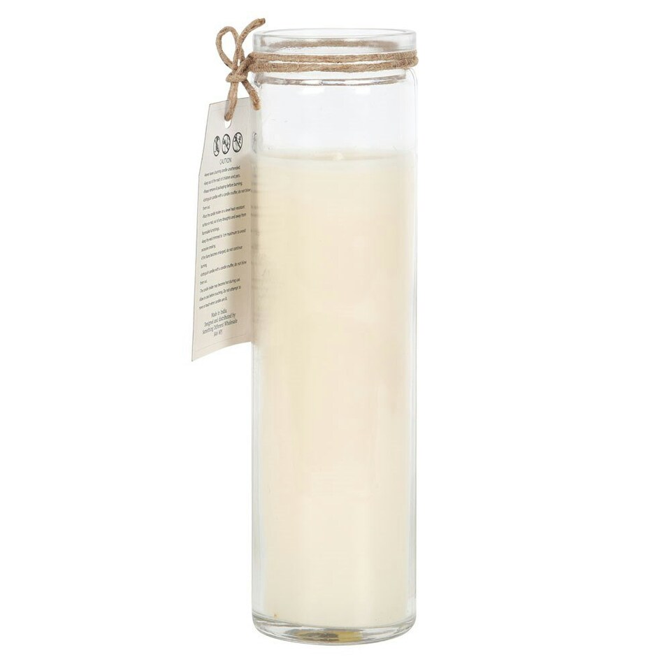 image 1 of Something Different Robins Appear Cranberry Scented Candle - White - One Size