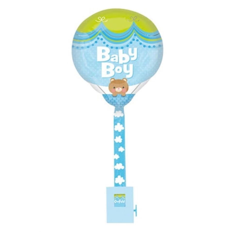 Baby Boy Foil Helium Balloon Uplifter 81cm / 32 in