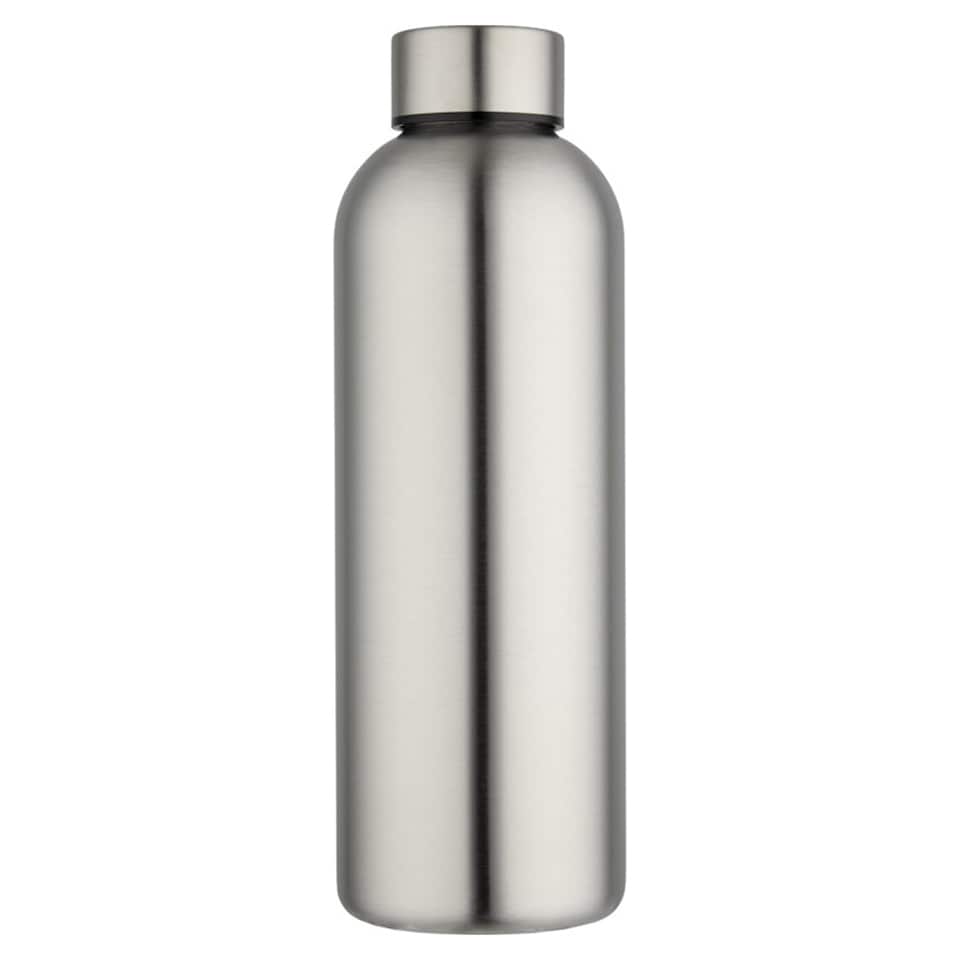 image 1 of Floso Spring Stainless Steel Single Wall 750ml Water Bottle | Grey | Steel | 1