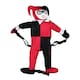 image 1 of Harley Quinn Back Buddy Backpack - Red/Black/White - One Size