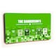 image 1 of Personalised Novelty 6 Hook Green Squares Key Holder New Home