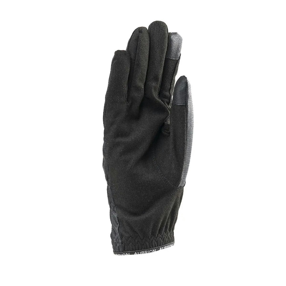 image 1 of Aubrion Unisex Adult Stadium Winter Riding Gloves - Black - L | Black | L