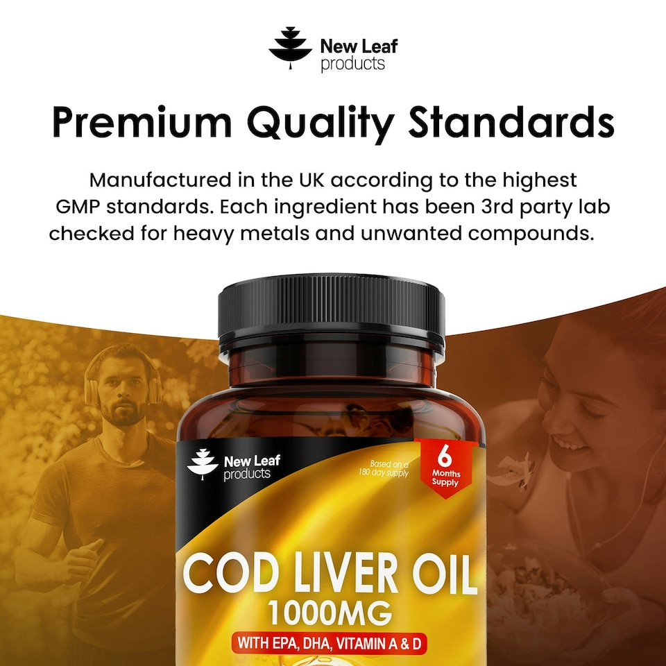 image 1 of Cod Liver Oil Capsules
