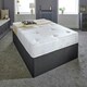 image 2 of Hand-Tufted Innerspring Mattress - 9" Deep, Medium Soft Comfort White | Small Double